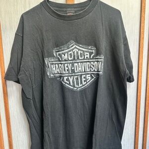 Men’s Harley Davidson Black XL t-shirt, 2000 Walkers Harley Davidson
